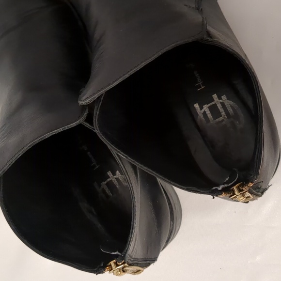 House of Harlow Leather Ankle Boots size 8 - Picture 10 of 11